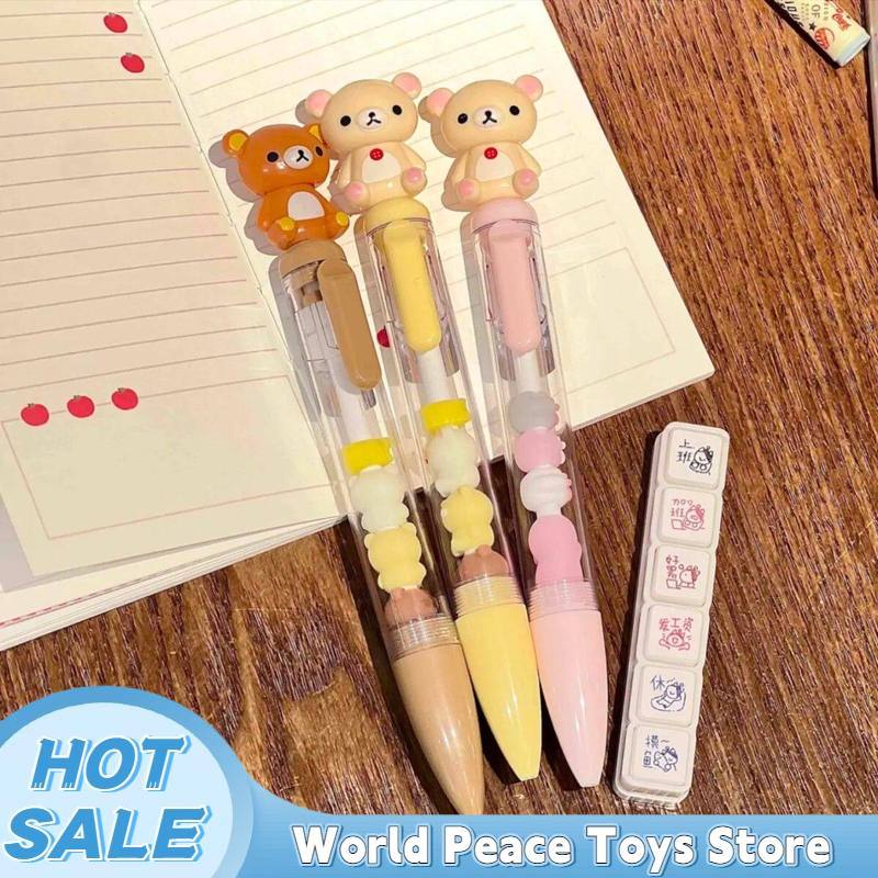 Stationery Supplier - Rilakkuma Bear Sister gelpen cartoon schattig