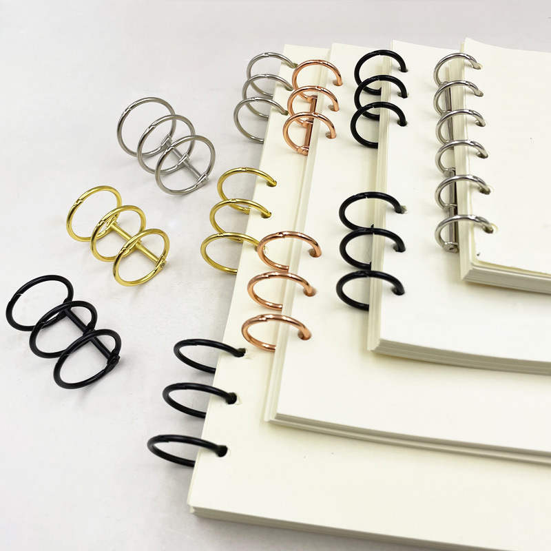 Binder Clip Assorted - 2 stks/set Metalen Boek Ringen Bestand