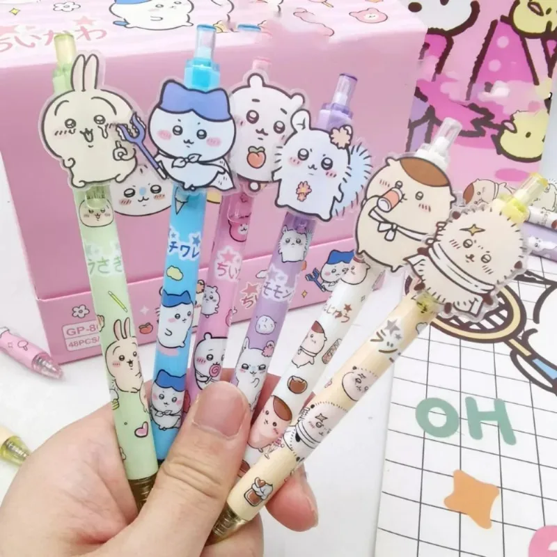 Stationery Supplier - Kawaii Chiikawa gelpennen, 0,5 mm, zwarte