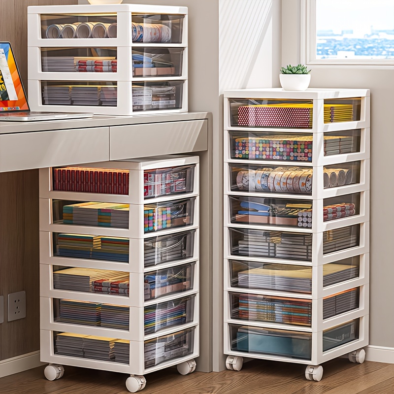 Meerlaagse rollende opbergwage - Stationery Office Supply Store recensie en prijs