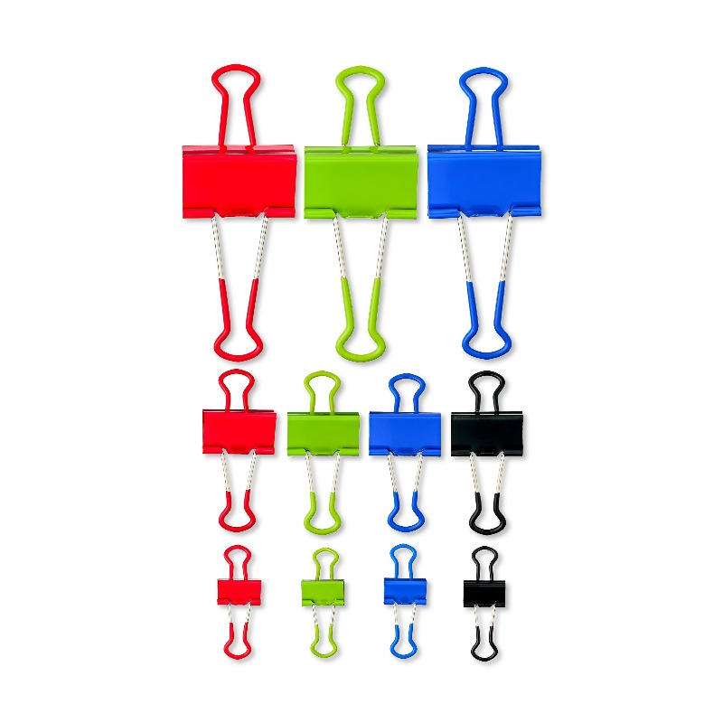 Grip Binder Clips, diverse kle - Binder Clip Assorted recensie en prijs