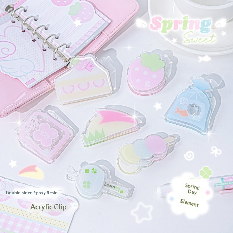 RosyPosy Transparante Acryl Kl - Binder Clip Assorted recensie en prijs