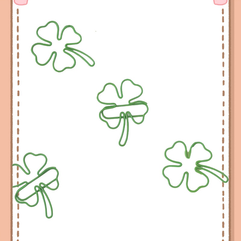 20/30/40 stuks groene klavertj - Binder Clip Assorted recensie en prijs