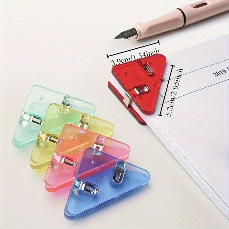 22-delige doorzichtige driehoe - Binder Clip Assorted recensie en prijs