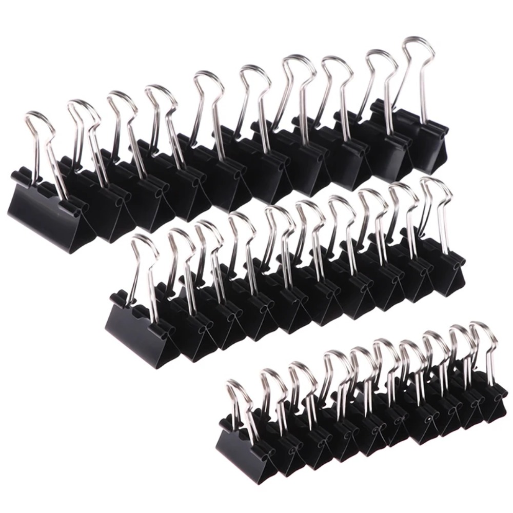 10 stuks metalen klemmen 19mm  - Binder Clip Assorted recensie en prijs