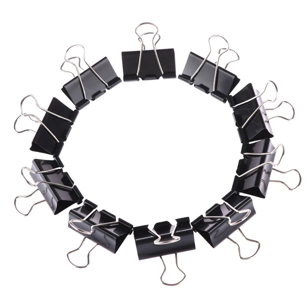 10 stuks metalen klemmen 19mm  - Binder Clip Assorted recensie en prijs