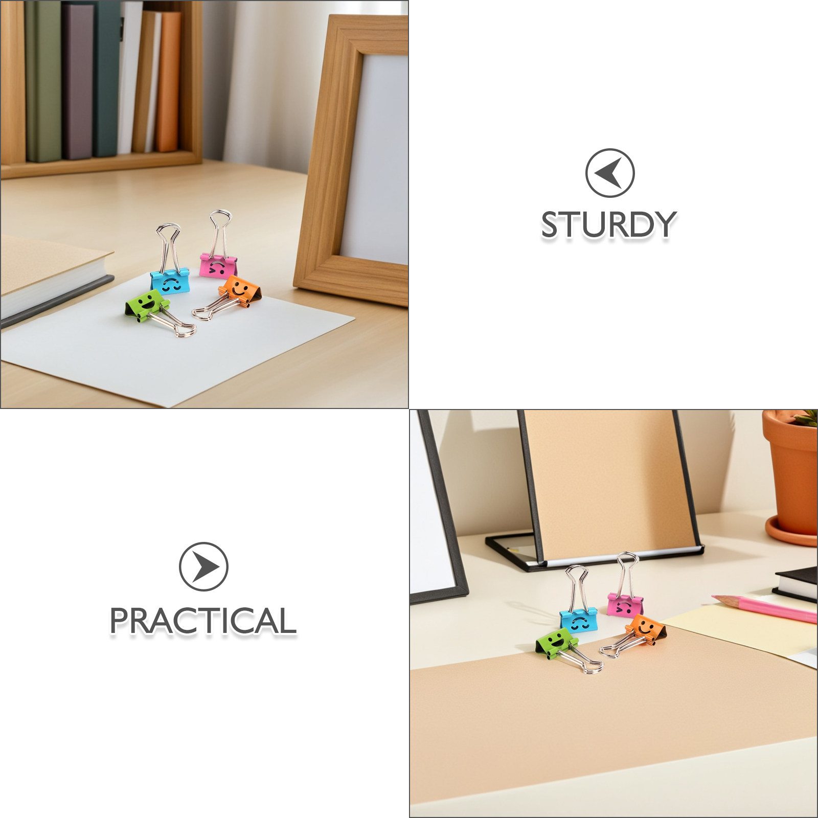 40 stuks, een assortiment van  - Binder Clip Assorted recensie en prijs