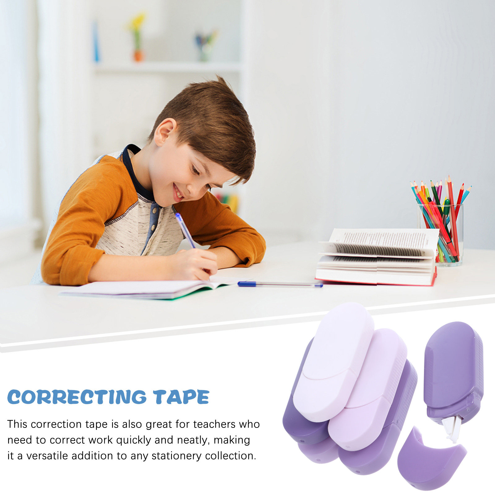 6PCS Correctietape Wit Schoolb - Correction Tape Roller recensie en prijs